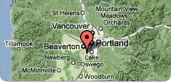 Oregon State Bar location Map