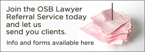 Lawyer Referral Registration
