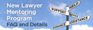 New Lawyer Mentoring Program